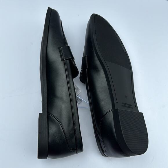 Old Navy Women's Low Heel Preppy Style Black Modern Penny Loafer Sz 8 - Picture 7 of 9